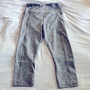 Avia Gray Black Athletic Leggings Workout Pants Size XS